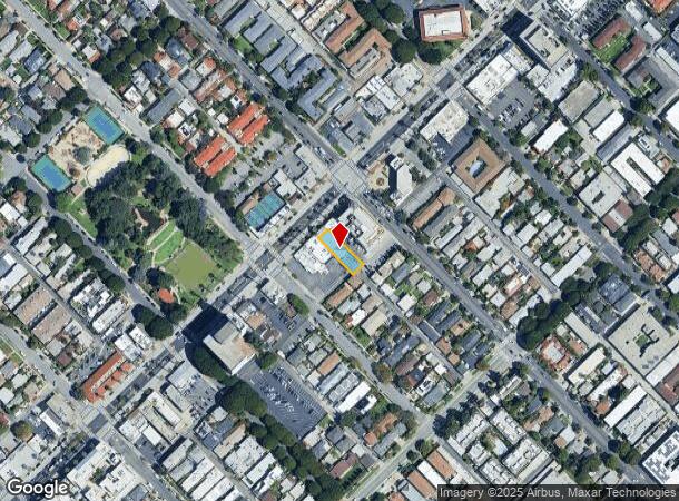 2516 Wilshire Blvd, Santa Monica, CA Parcel Map