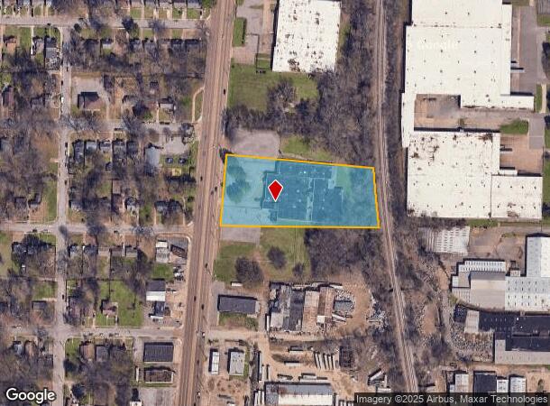 2140 S 3Rd St, Memphis, TN Parcel Map