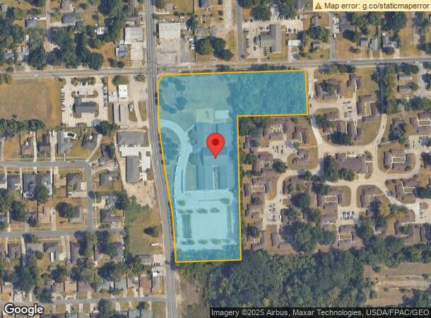  5454 N Foster Dr, Baton Rouge, LA Parcel Map