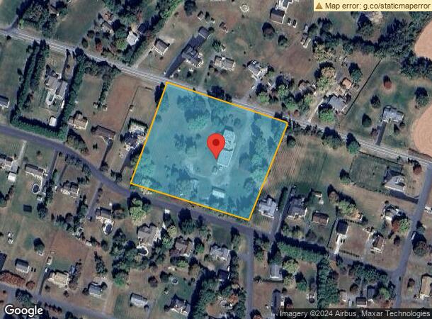  554 Port Penn Rd, Middletown, DE Parcel Map