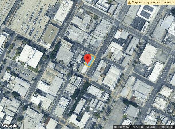  2701-2711 S Hill St, Los Angeles, CA Parcel Map