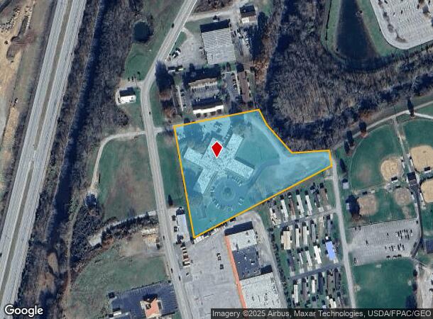 107 Miller Dr, Ripley, WV Parcel Map