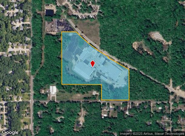 14638 Apple Dr, Fruitport, MI Parcel Map