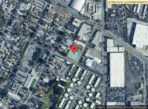  2727 Alcazar St, Los Angeles, CA Parcel Map