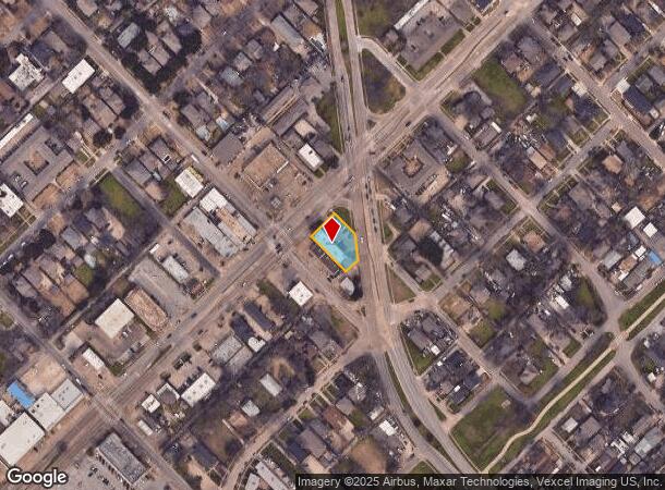  5004 Columbia Ave, Dallas, TX Parcel Map