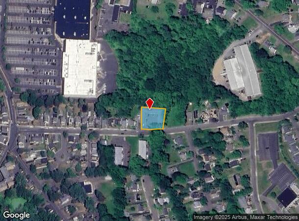  80 Hillside Ave, Middletown, CT Parcel Map
