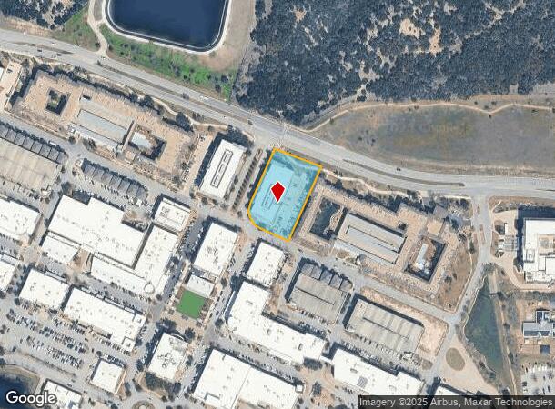 13501 Galleria Cir, Austin, TX Parcel Map
