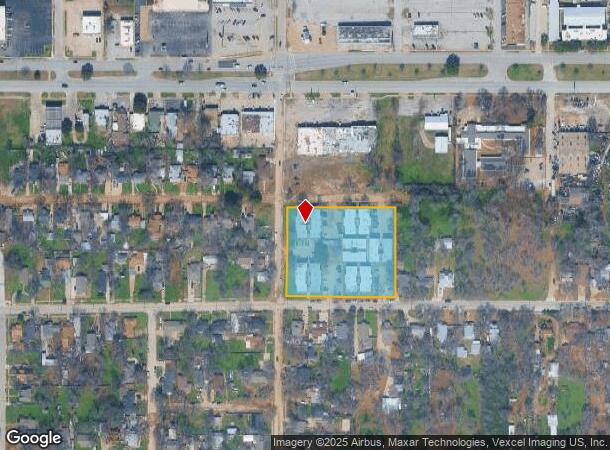  501 S Edgewood Ter, Fort Worth, TX Parcel Map