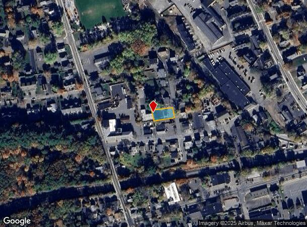 8 Harrison St, Natick, MA Parcel Map