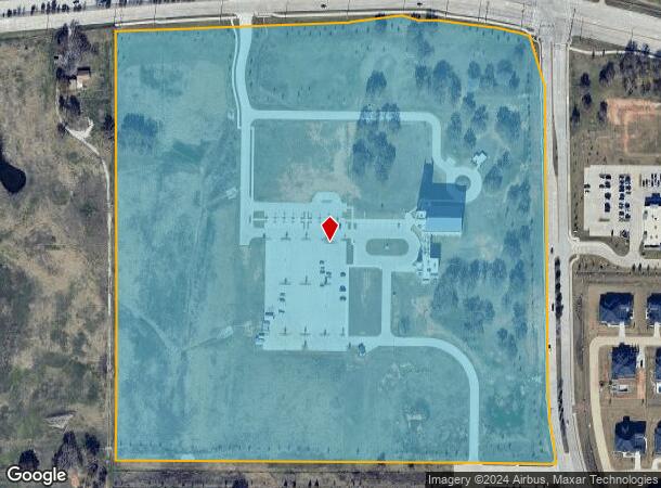  5201 Cross Timbers Rd, Flower Mound, TX Parcel Map