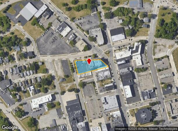 1 Lafayette St, Pontiac, MI Parcel Map