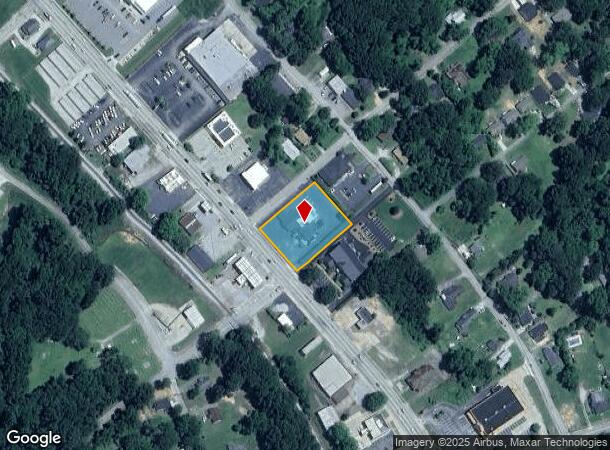  257 N Main St, Woodruff, SC Parcel Map