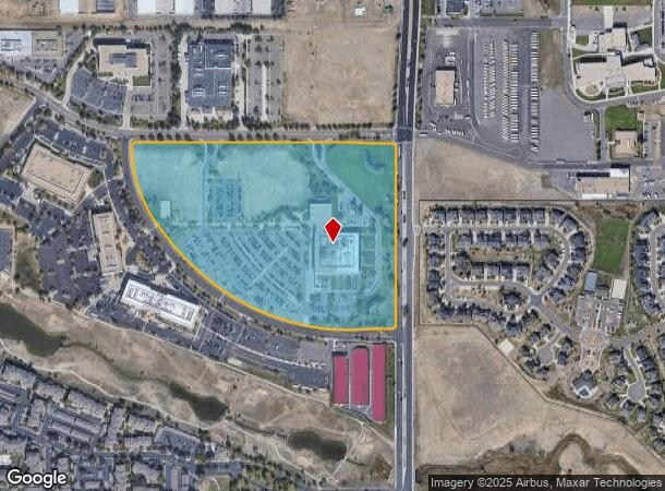  16800 E Centretech Pky, Aurora, CO Parcel Map