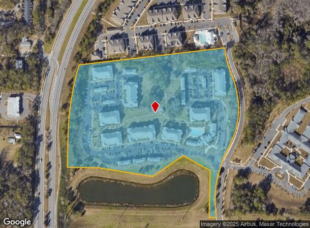  2300 Bluff Oak Way, Tallahassee, FL Parcel Map