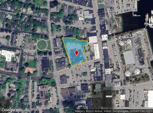  21 Limerock St, Rockland, ME Parcel Map