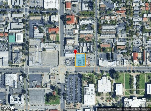 1441 E Colorado Blvd, Pasadena, CA Parcel Map