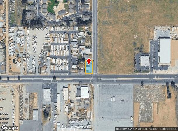 1498 E Sixth St, Beaumont, CA Parcel Map