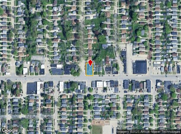  8728 W Greenfield Ave, Milwaukee, WI Parcel Map