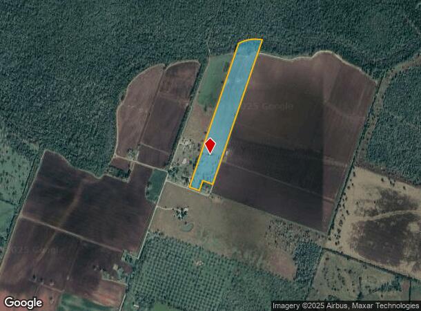 165 Zahn Rd, Boling, TX Parcel Map