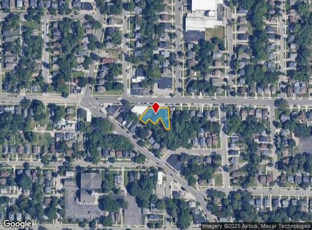1008 Hall St Se, Grand Rapids, MI Parcel Map