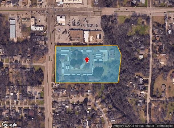  1140 N Prairie Creek Rd, Dallas, TX Parcel Map