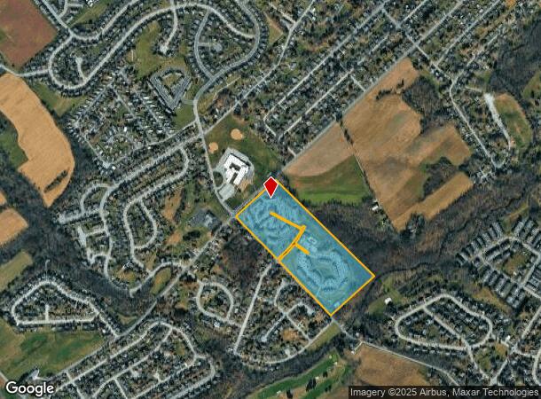 2900 Emig Mill Rd, Dover, PA Parcel Map