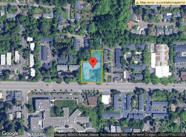  6005 Sw Beaverton Hillsdale Hwy, Portland, OR Parcel Map