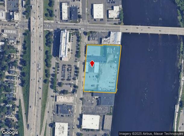 1116 Front Ave Nw, Grand Rapids, MI Parcel Map