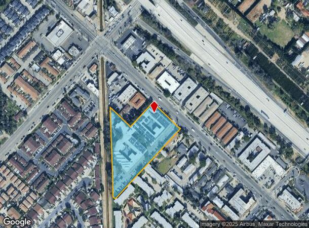 14040 Foothill Blvd, Sylmar, CA Parcel Map