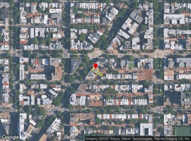  1621 New Hampshire Ave Nw, Washington, DC Parcel Map