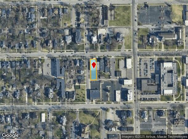 538 W Colfax Ave, South Bend, IN Parcel Map