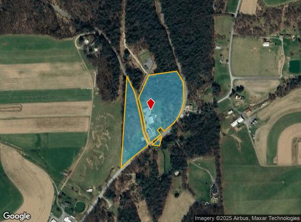 19941 Route 286 Hwy E, Cherry Tree, PA Parcel Map