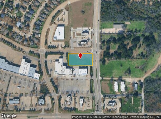  8017 S Hampton Rd, Dallas, TX Parcel Map