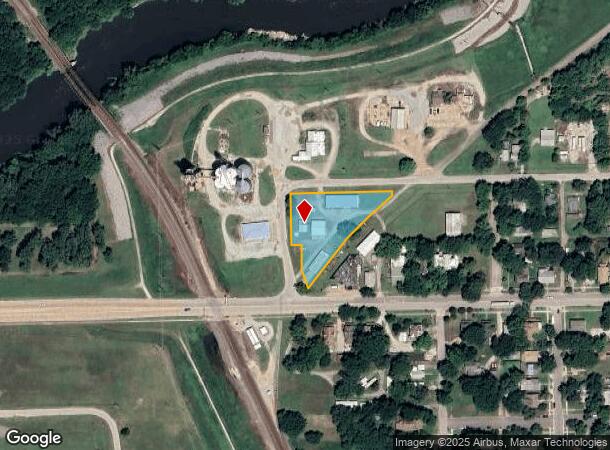 621 W 8Th Ave, Winfield, KS Parcel Map