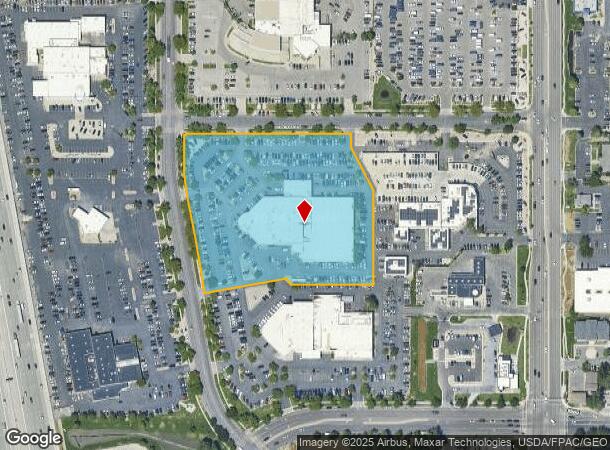  10905 S Auto Mall Dr, Sandy, UT Parcel Map