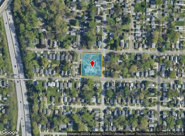  941 Chester Ave, Akron, OH Parcel Map
