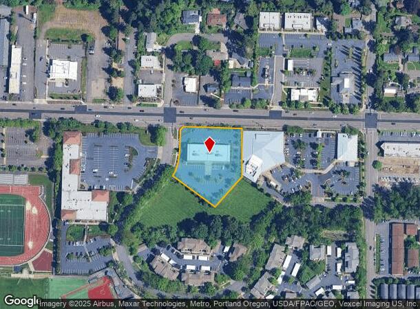 8500 Sw Beaverton-Hillsdale Hwy, Beaverton, OR Parcel Map