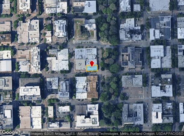  207 Nw Park Ave, Portland, OR Parcel Map