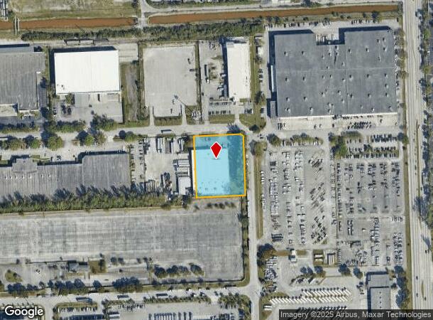 2800 Nw 125Th St, Miami, FL Parcel Map