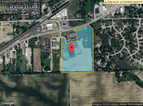  611 Vitality Dr, Fortville, IN Parcel Map