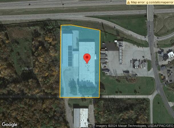  5449 Bishop Rd, Geneva, OH Parcel Map