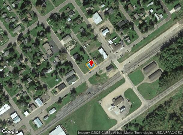  W14370 Railway Ave, Weyerhaeuser, WI Parcel Map