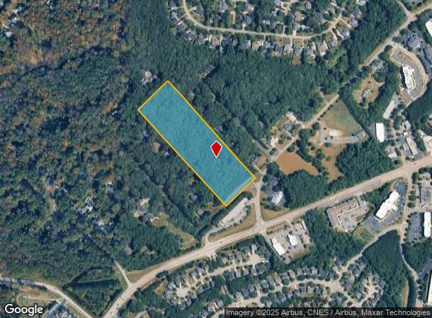  7100 Rabbit Run, Wake Forest, NC Parcel Map