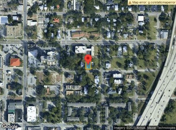  308 E Oak Ave, Tampa, FL Parcel Map