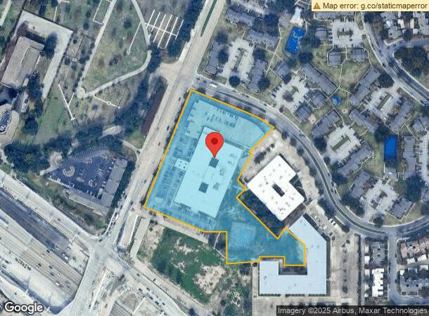  12606 Greenville Ave, Dallas, TX Parcel Map