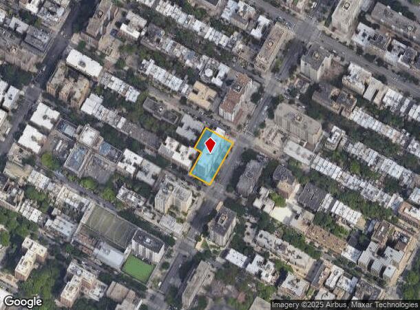  100 W 94Th St, New York, NY Parcel Map