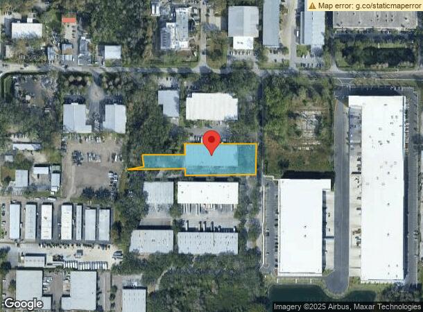  5313 Thompson Center Ct, Tampa, FL Parcel Map