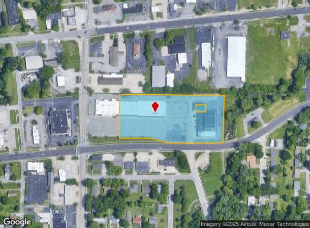  616 E Walnut St, Carbondale, IL Parcel Map