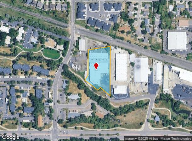 6727 W 58Th Pl, Arvada, CO Parcel Map