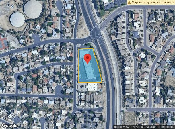  417 Tramway Blvd Ne, Albuquerque, NM Parcel Map